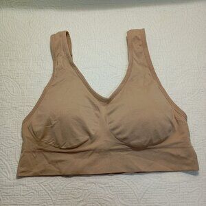 Secret Treasures Beige Wireless Bra XXL Womens